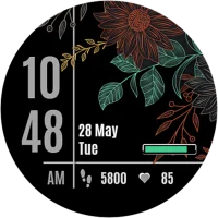 NXV92 Flora Elegant Watch Face